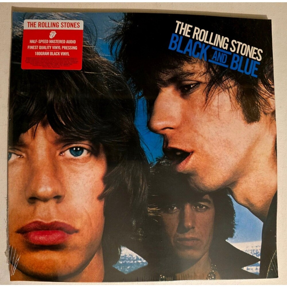 SEALED Rolling Stones Black/Blue LP 1970's180g Half-Speed Re-Mastered Universal